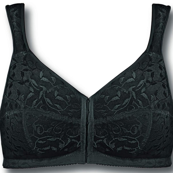 Just My Size Women's Easy On Front Close Wirefree Bra NWOT Size 42D - Picture 4 of 6